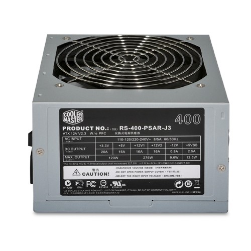 Nguồn cooler master 400W có nguồn phụ 2nd